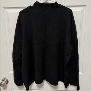 Investments Black Turtleneck Sweater
